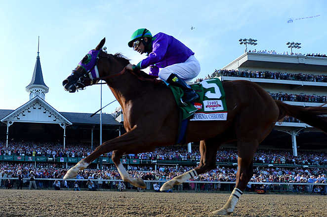 California Chrome has now won his last five races by nearly 27 lengths and is a legitimate Triple Crown contender.